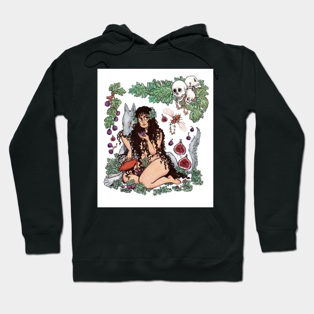 Figs goddess Hoodie by sadnettles